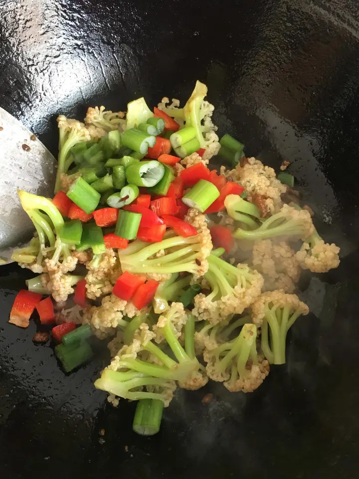 小炒有机花菜 第 11 步