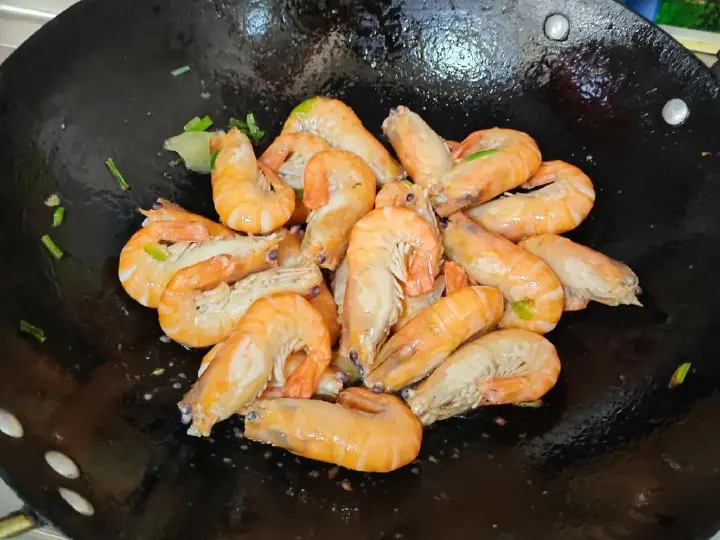 大虾炒年糕 第 8 步