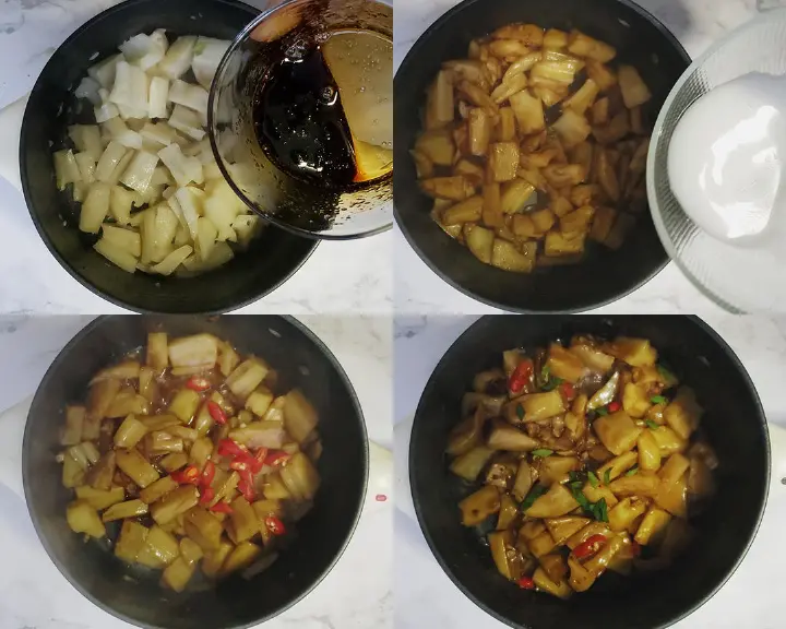 酸辣藕丁 第 3 步
