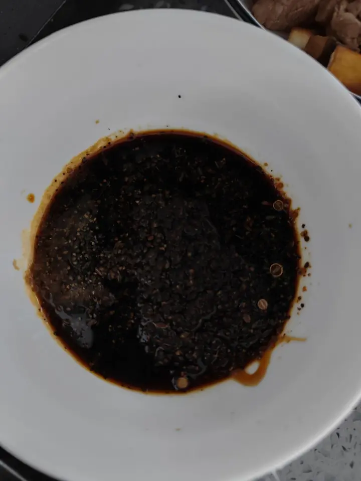 黑椒杏鲍菇牛肉粒 第 12 步