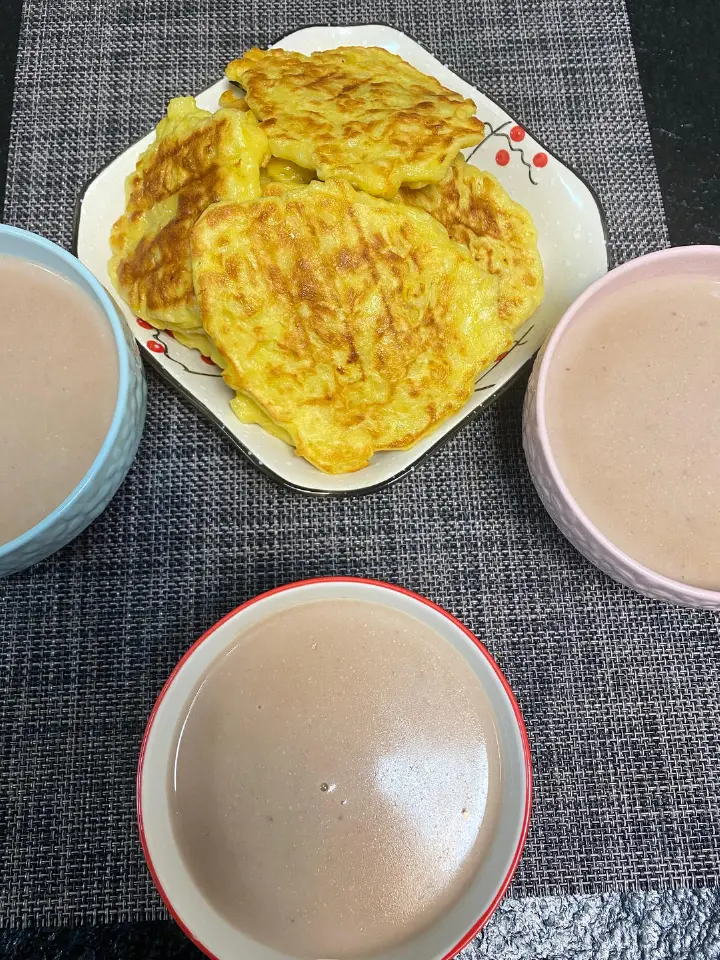 苹果鸡蛋牛奶饼 第 7 步