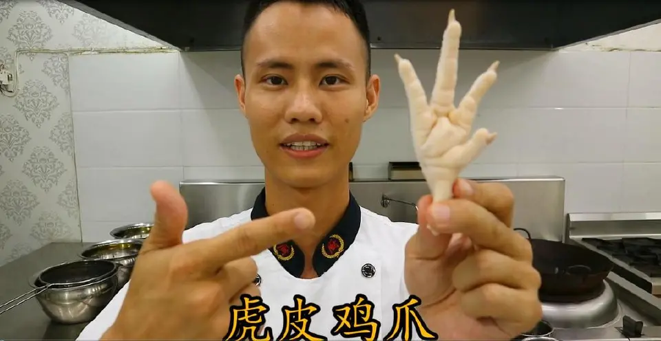 虎皮鸡爪成品图