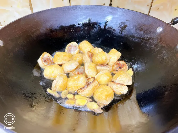 豆腐泡酿肉 第 4 步