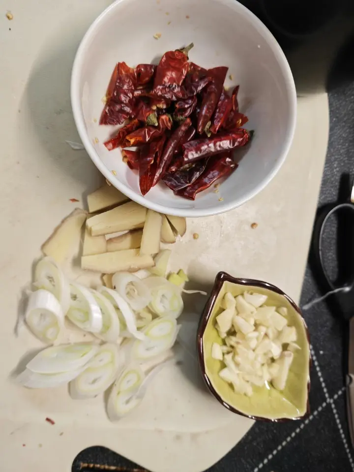 虾烧白菜 第 1 步