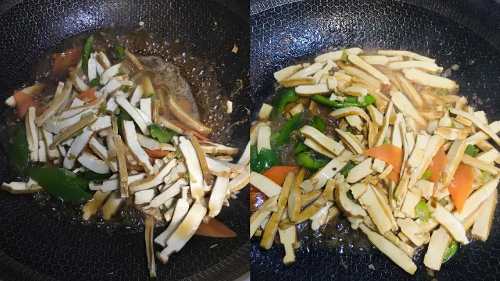 素炒豆干 第 6 步