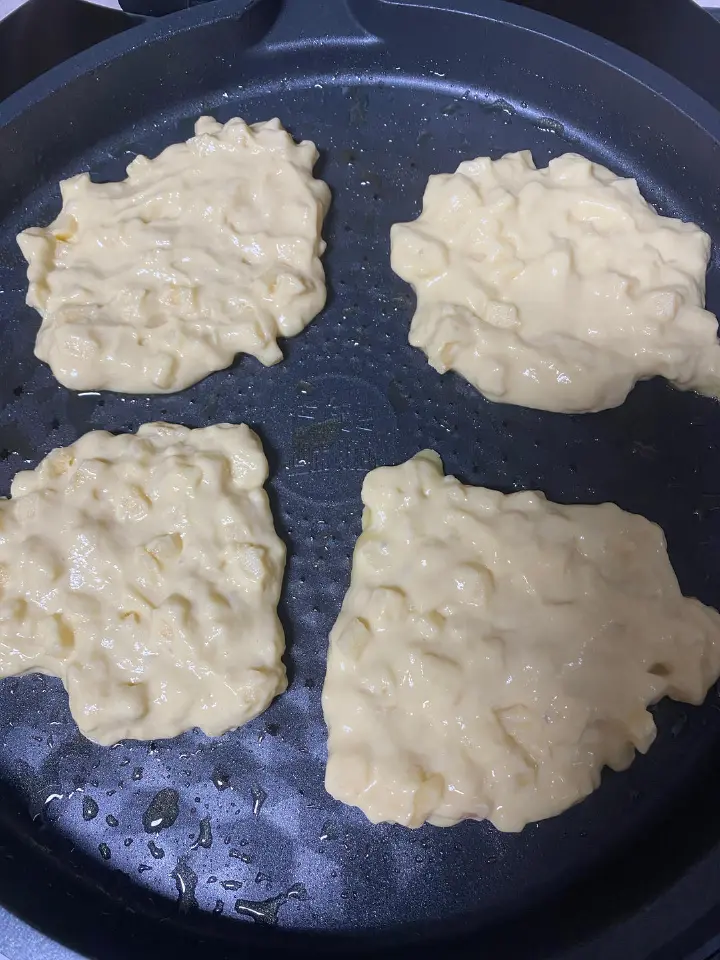 苹果鸡蛋牛奶饼 第 5 步