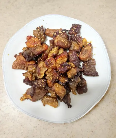 芝麻香烤梅花肉