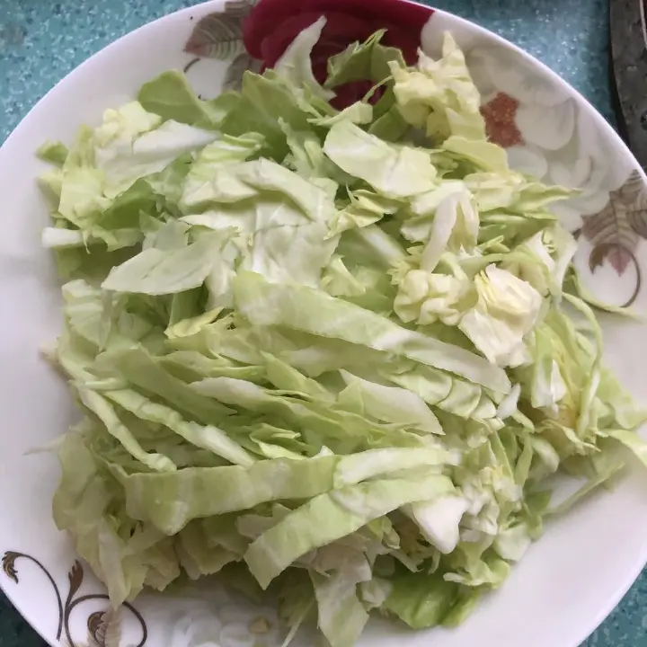 包菜炒粉丝 第 3 步