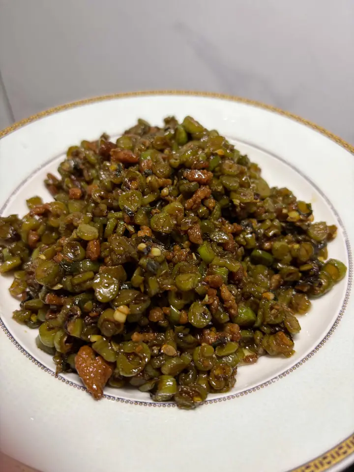 肉末豆角 第 3 步
