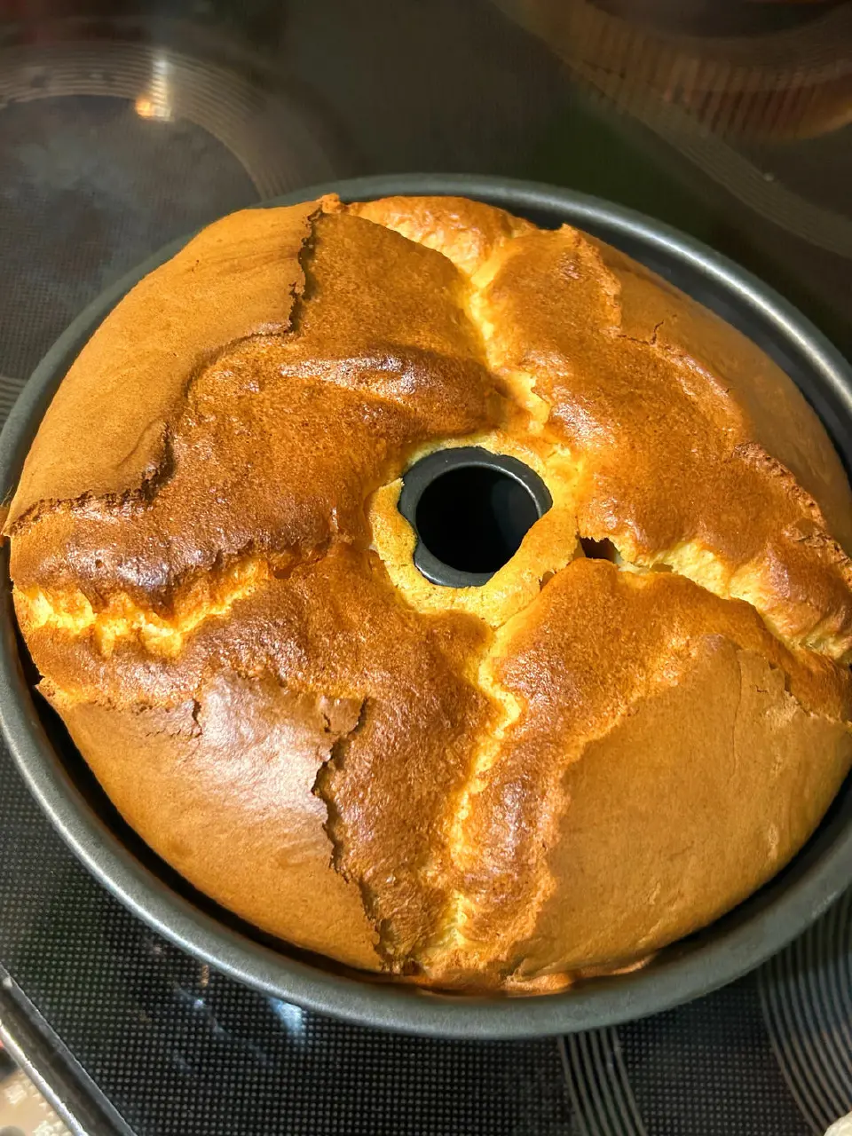 烫面戚风蛋糕成品图