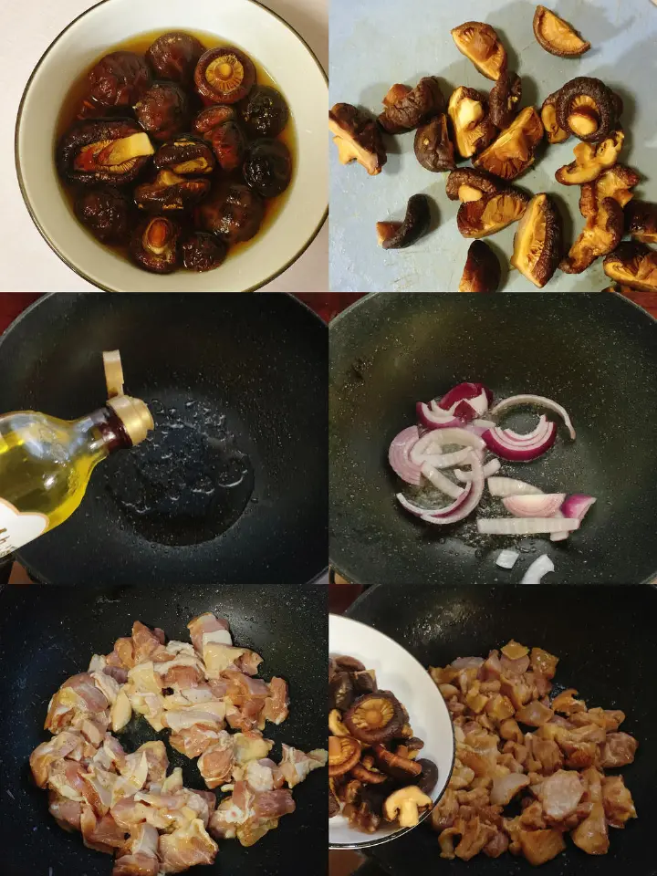 南瓜鸡腿焖饭 第 4 步