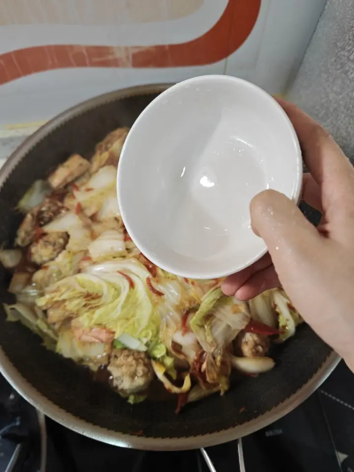 虾烧白菜 第 16 步