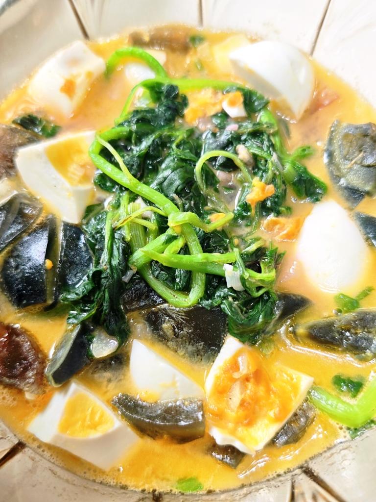 上汤苋菜成品图