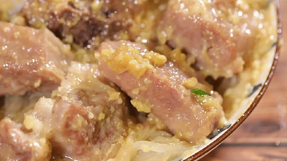 蒜香蒸排骨成品图