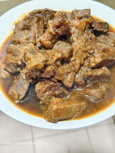 西红柿炖牛肉