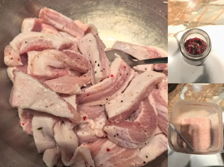 香煎猪颈肉 第 2 步