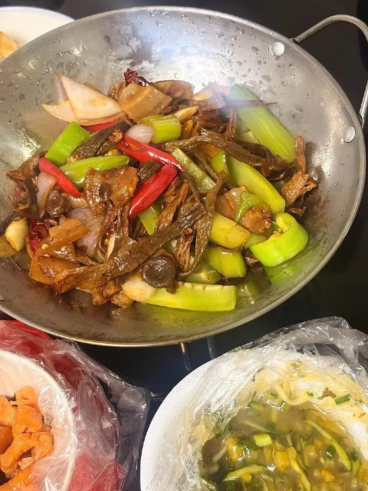 干锅茶树菇 第 10 步