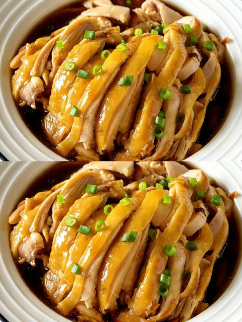 电饭煲葱油焖鸡