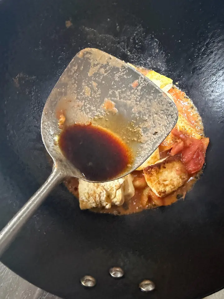 番茄炒豆腐 第 7 步