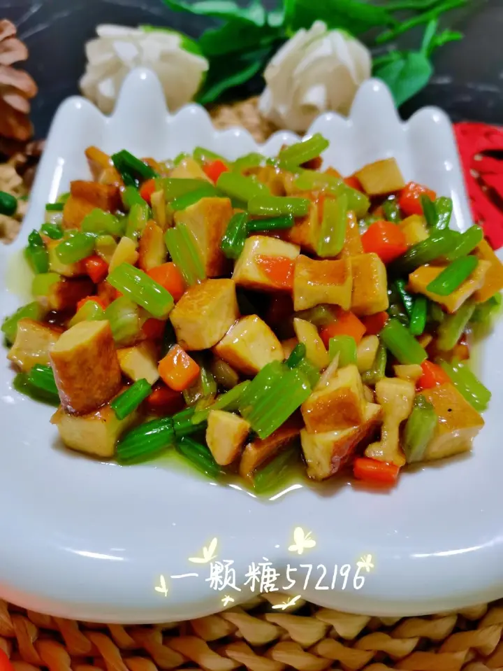 山芹炒豆干 第 10 步