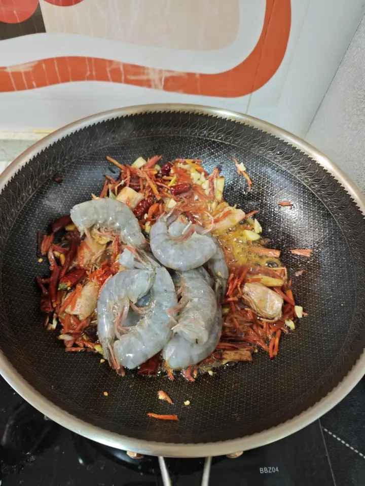 虾烧白菜 第 10 步