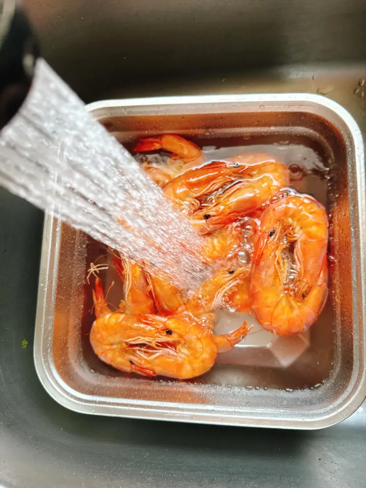 红烧海虾 第 2 步