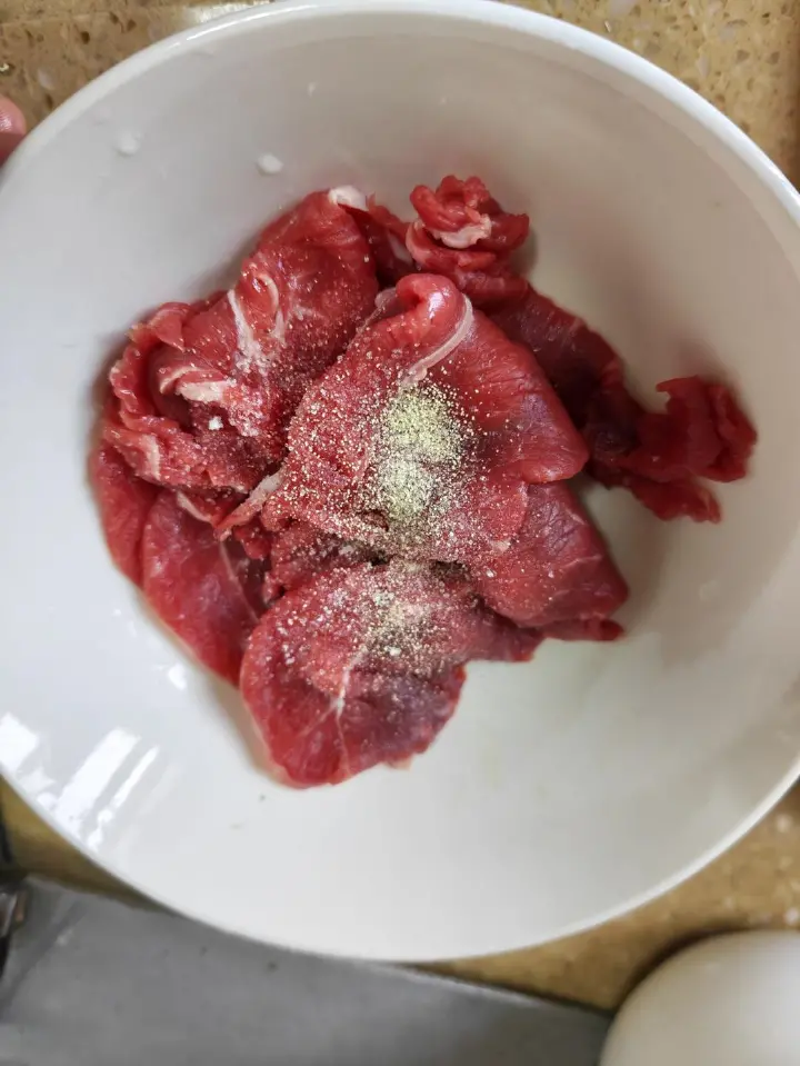 小炒牛肉 第 1 步