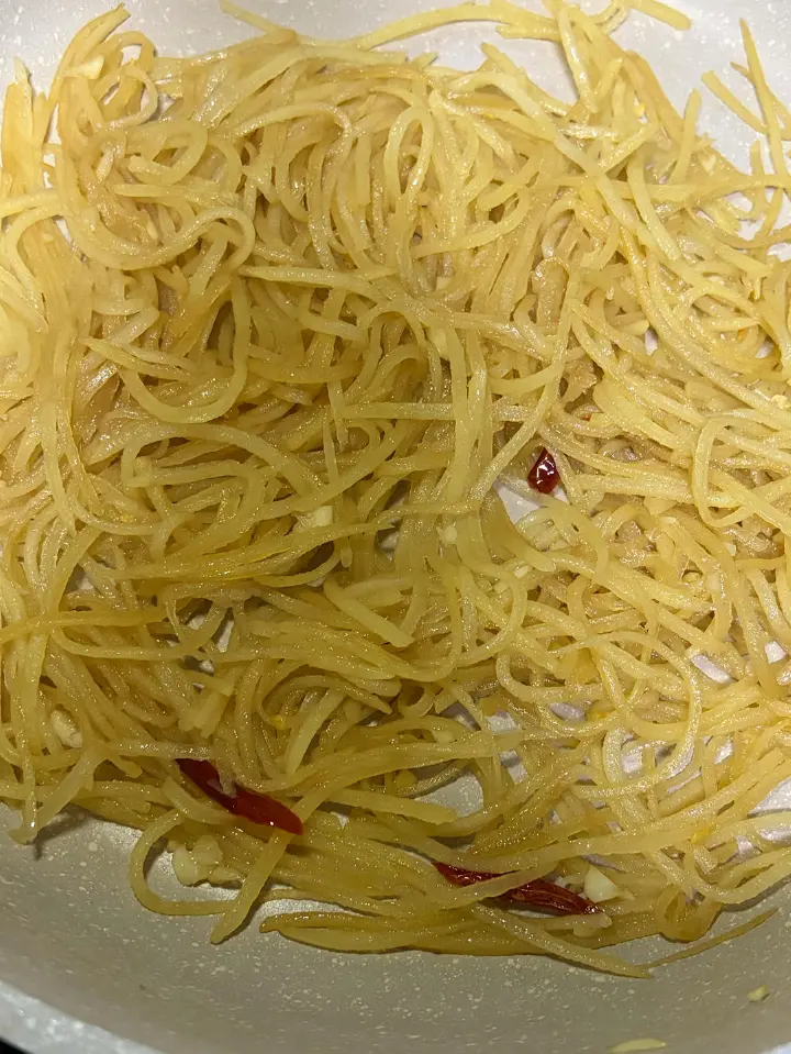 酸辣土豆丝 第 7 步