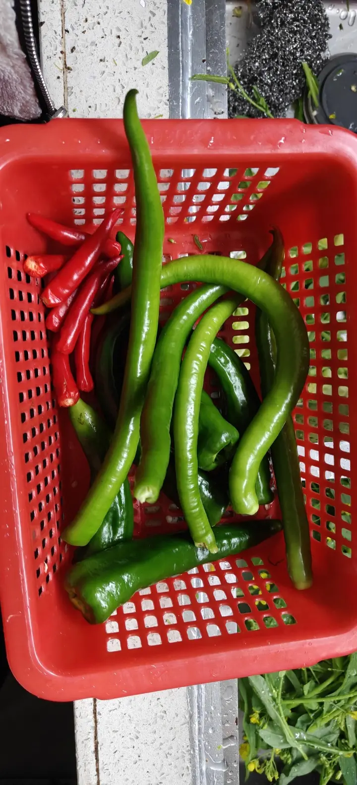 辣椒炒豆腐 第 1 步
