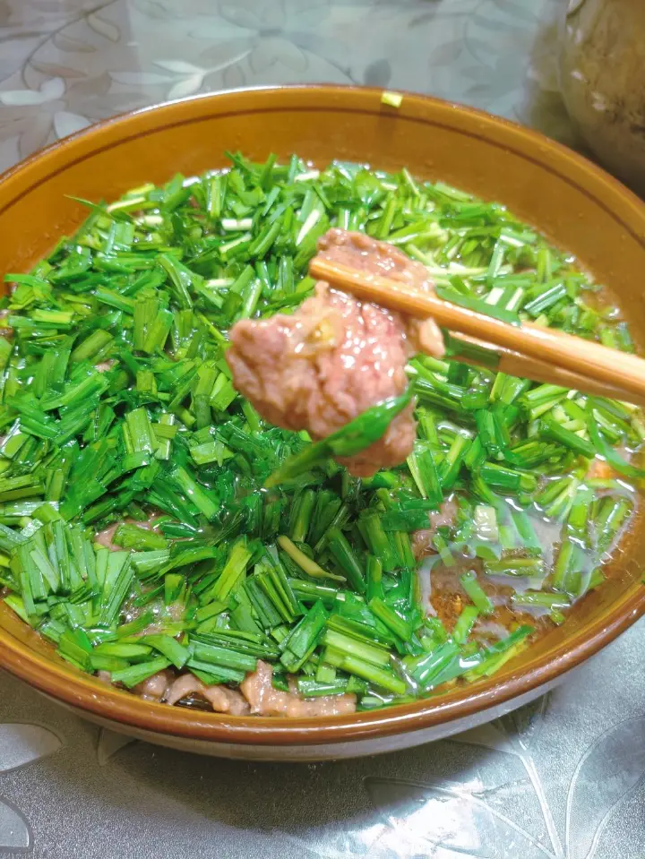 韭菜牛肉 第 28 步