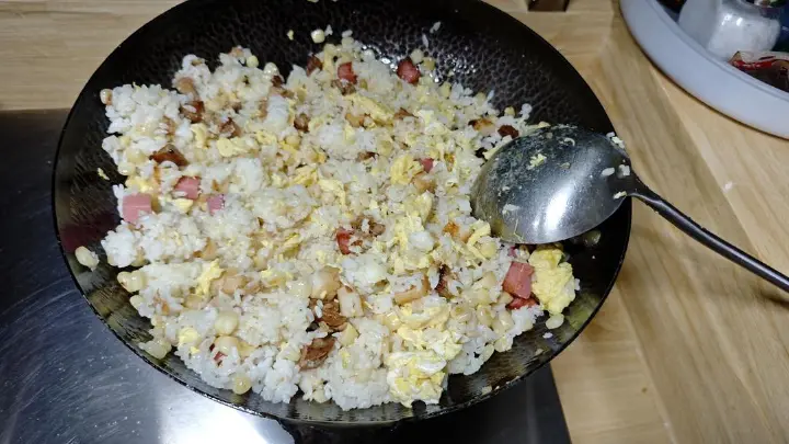什锦蛋炒饭 第 12 步