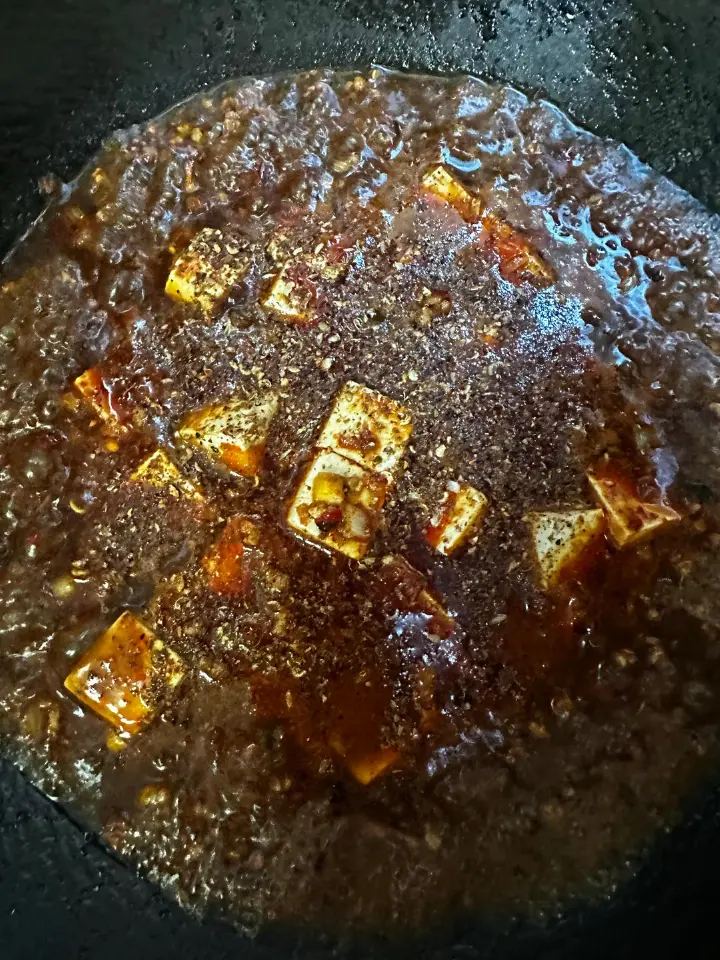 麻婆豆腐 第 18 步