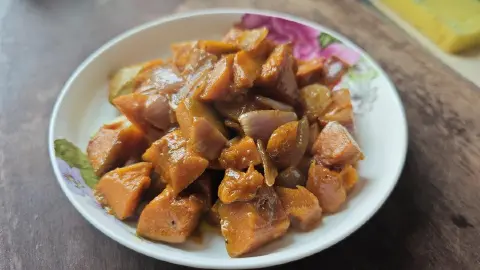 黑胡椒焗贝贝南瓜
