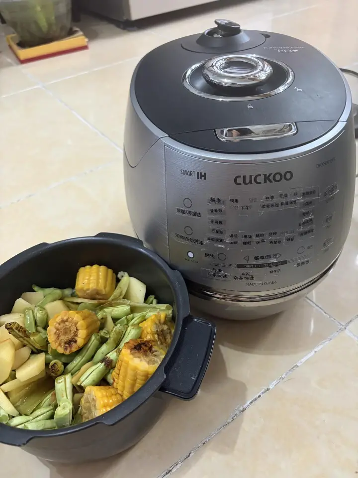 电饭煲扁豆焖排骨 第 4 步