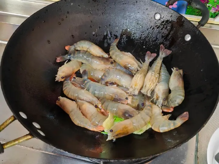 大虾炒年糕 第 7 步