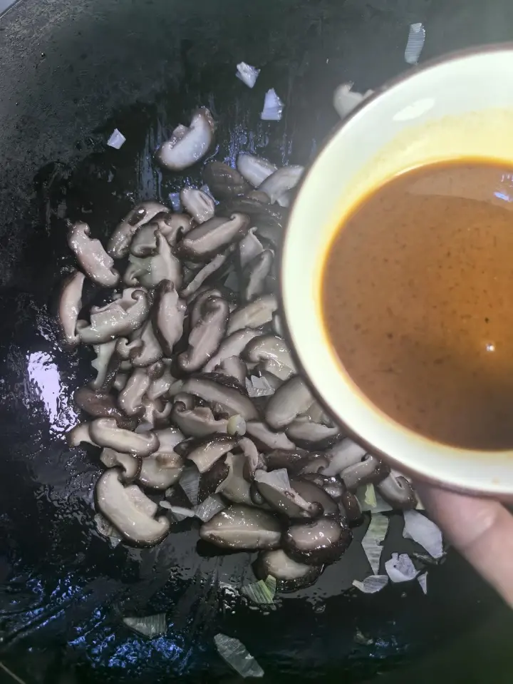 蚝油香菇 第 6 步