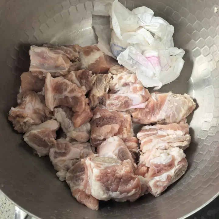微波炉干蒸排骨 第 2 步