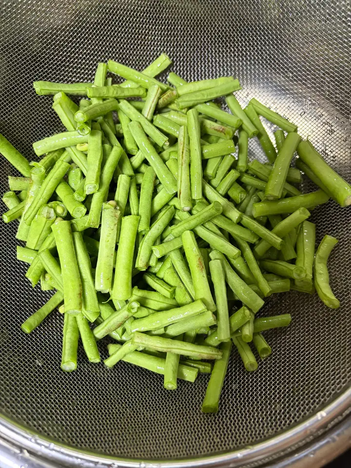 清炒豇豆 第 1 步