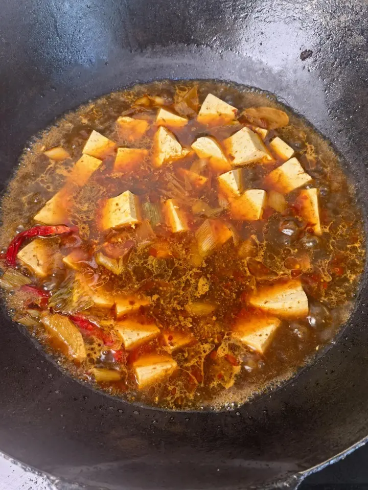 鱼籽鱼泡烧豆腐 第 12 步