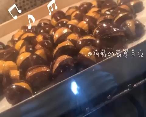 烤箱版糖炒栗子成品图