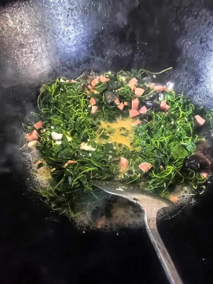 上汤秧草 第 5 步