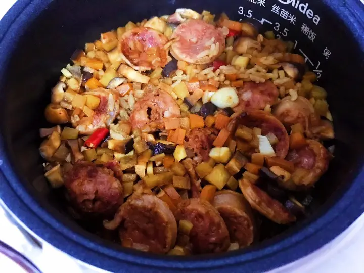电饭煲煲仔饭 第 4 步