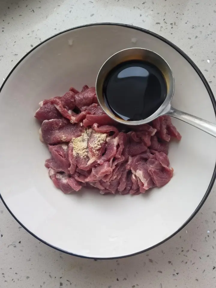 香辣捞汁牛肉片 第 5 步