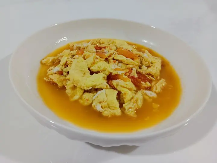 白玉菇炒鸡蛋 第 9 步