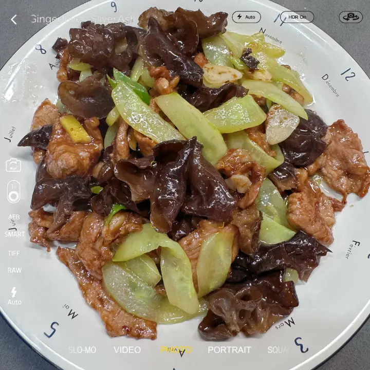 黄瓜木耳炒肉片 第 7 步