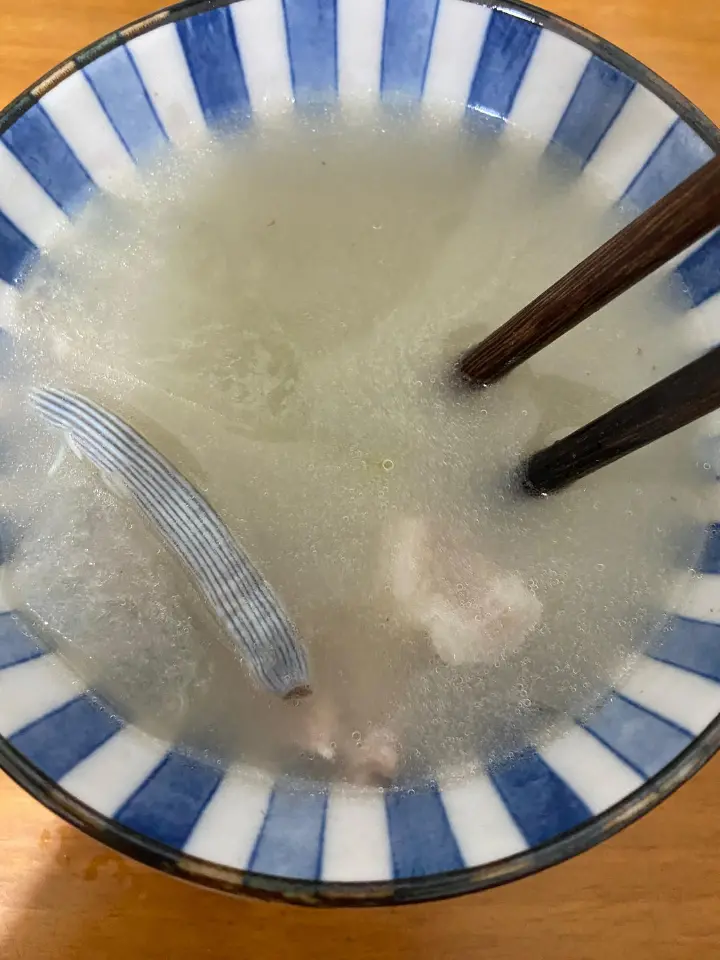 瘦肉泥虫冬瓜汤 第 1 步