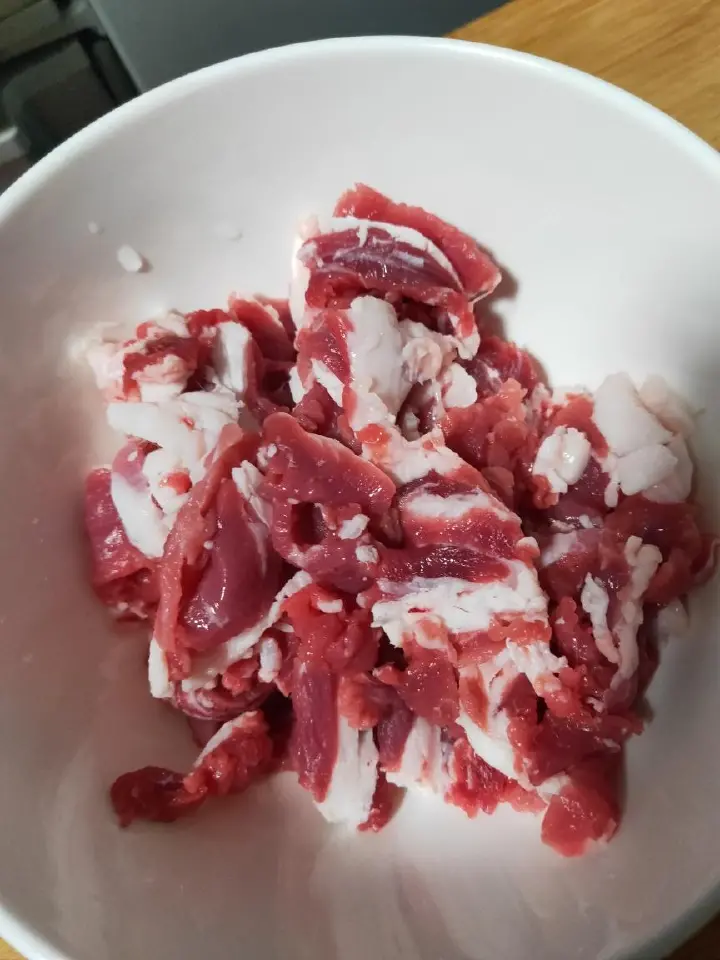 小炒黄牛肉 第 1 步