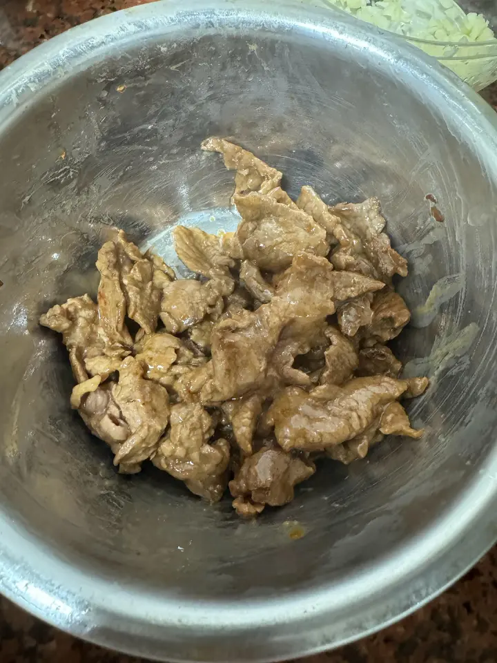 吊龙爆炒虾仁 第 6 步