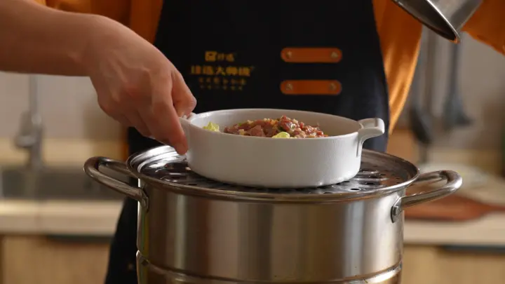 娃娃菜蒸牛肉 第 3 步