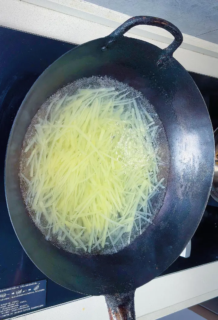 酸辣土豆丝 第 3 步